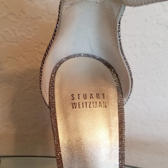 Stuart Weitzman Nudist Pyrite Nocturn M9 - Picture 5 of 6